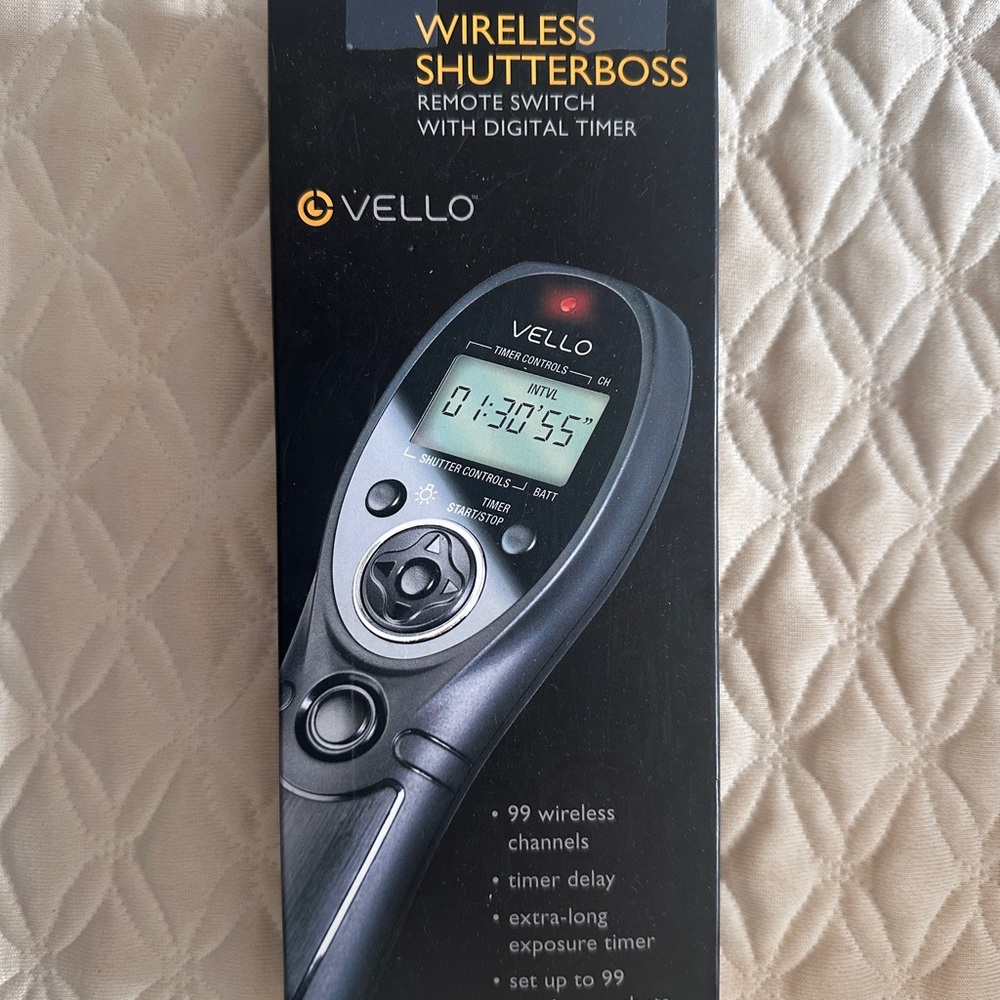 Vello Wireless ShutterBoss Remote Switch